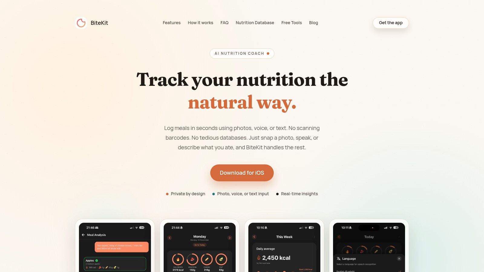 Screenshot from https://bitekit.app